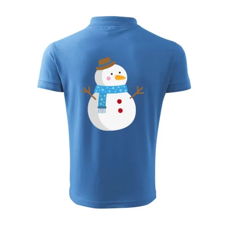 Sněhulák se šálou