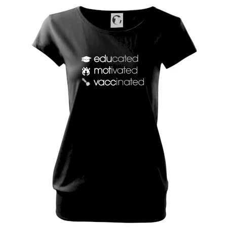 Educated motivated vaccinated