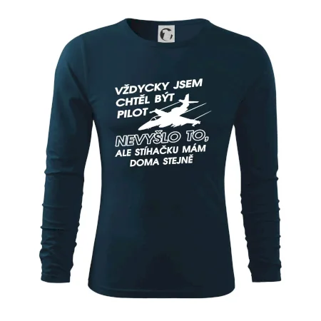 Chtěl jsem být pilot stíhačku mám doma