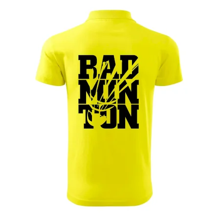 Badminton nápis