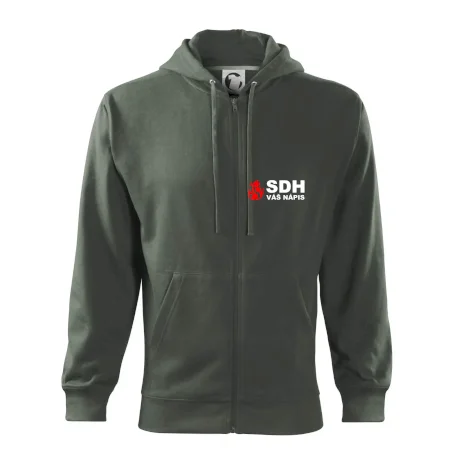 SDH nápis (oheň, název sboru - vlastní nápis)