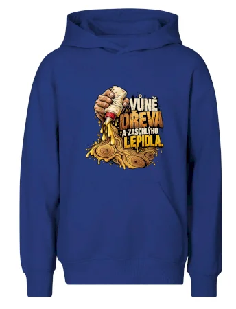 Vůně dřeva a zaschlýho lepidla - kapající lepidlo a letokruhy