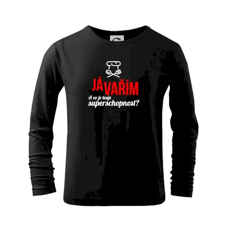Já vařím - tvoje superschopnost? rovný nápis