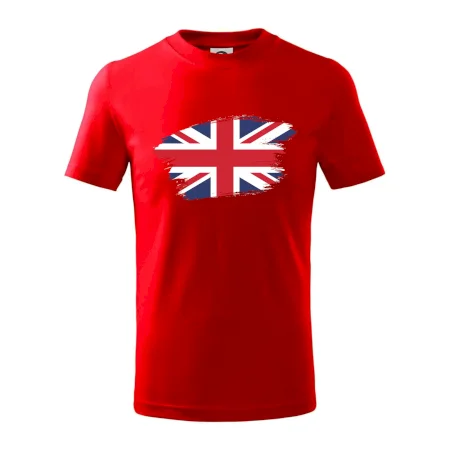 Britská vlajka roztrhaná