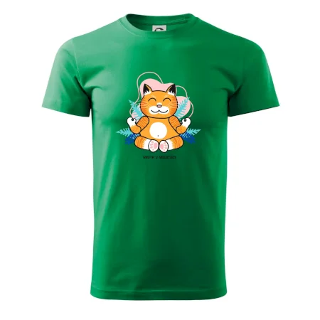 Kočka - mistr v meditaci (Pecka design)