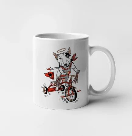 Bull terier anděl (Pecka design)