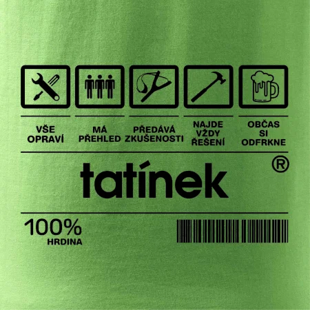 Čárový kód Tatínek