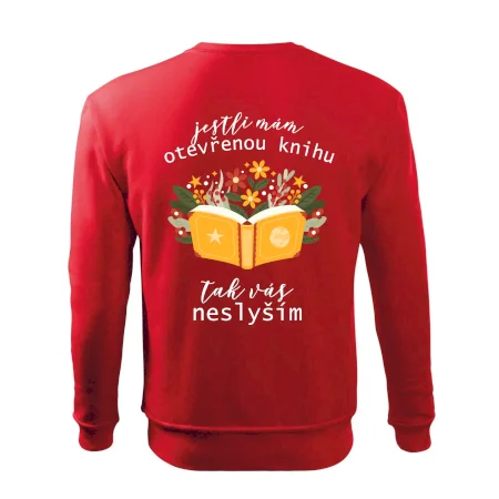 Jestli mám otevřenou knihu, tak vás neslyším