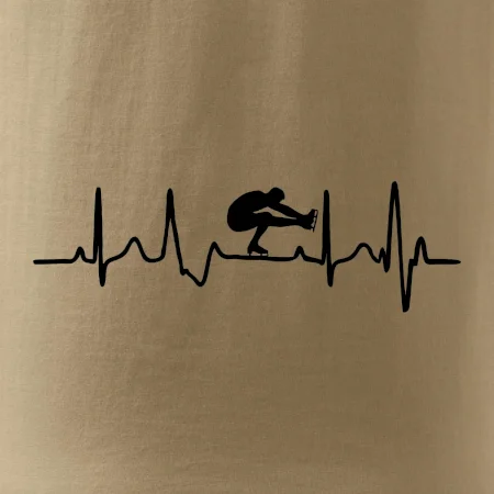 EKG lední brusle