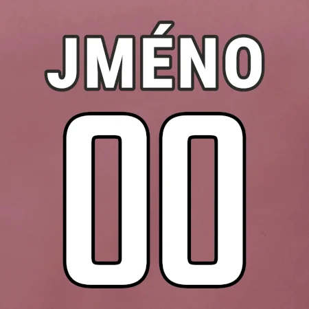 Florbalový  dres - vlastní jméno a číslo