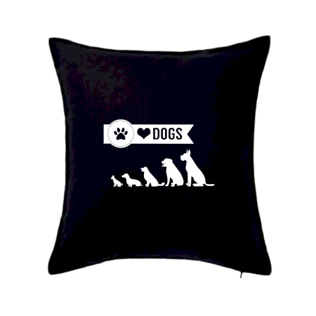 I love dogs - tlapka