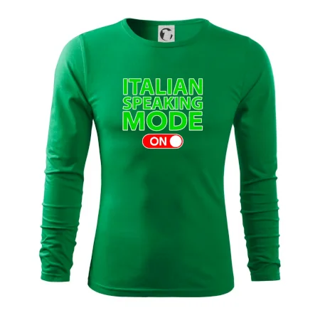 Italian speaking mode - ON