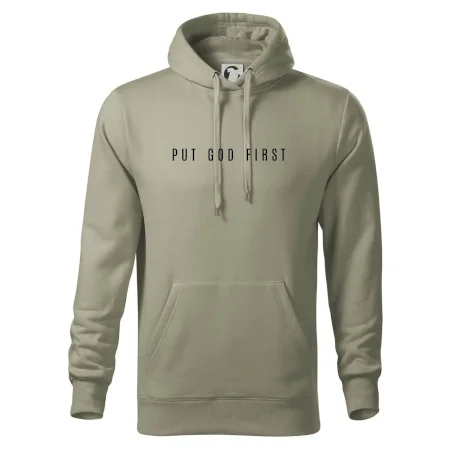 Put God first slabý nápis