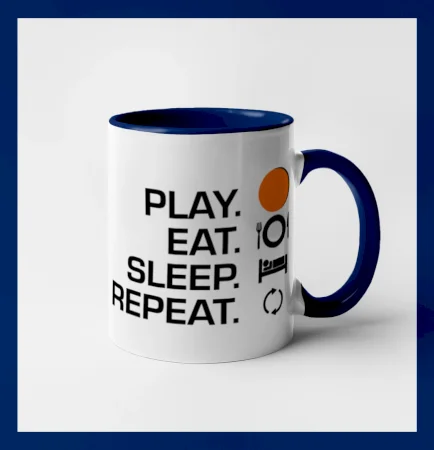 Hokejbal - Play eat sleep repeat