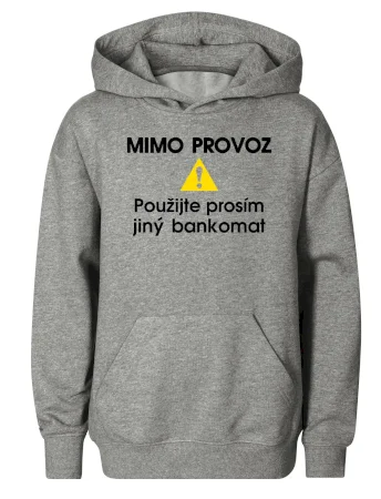 Mimo provoz - použijte jiný bankomat