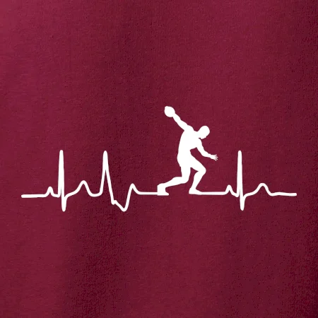 EKG hod diskem