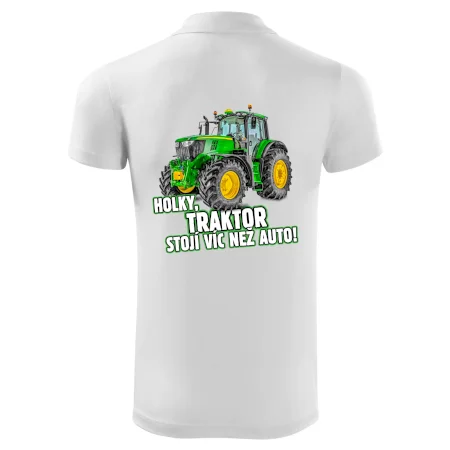 Holky, traktor stojí víc než auto