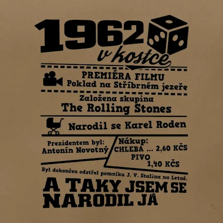 1962 v kostce