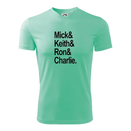 Mick Keith Ron Charlie