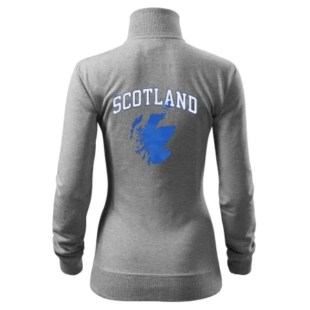 Scotland nápis s mapou