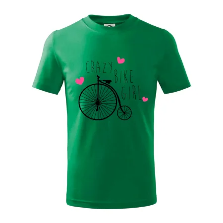Crazy bike girl