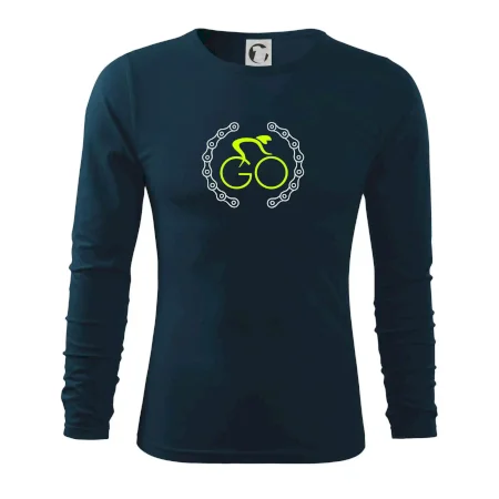 GO cyklista (fluo potisk)