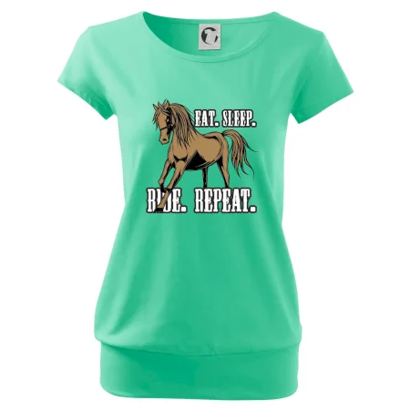 Eat Sleep Ride Repeat Western