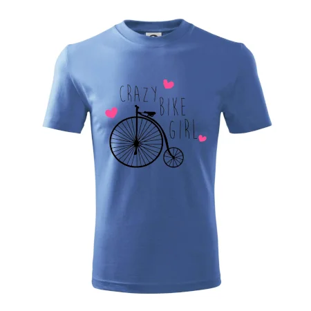 Crazy bike girl