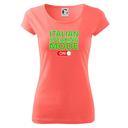 Italian speaking mode - ON