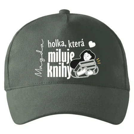 Černobílá holka, která miluje knihy - Vaše jméno