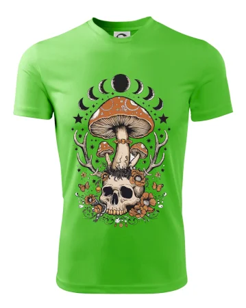 Goblincore magical mushroom
