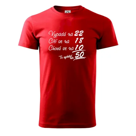 Vypadá, cítí se, chová se - 50 let