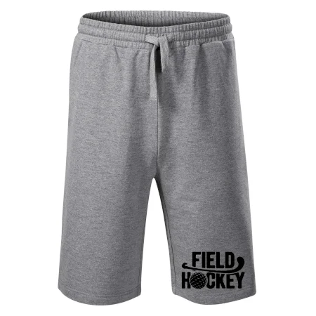 Field hockey míček a nápis