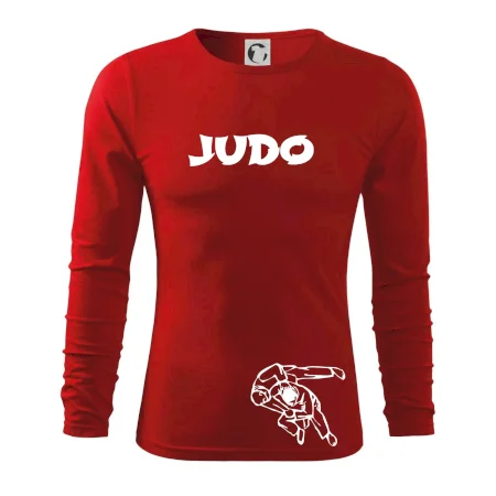 Judo nápis + postavy