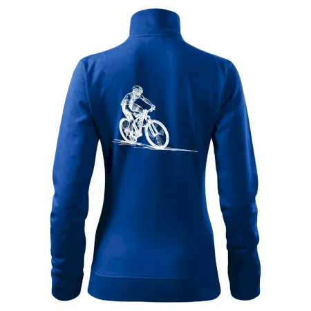 MTB kreslený cyklista