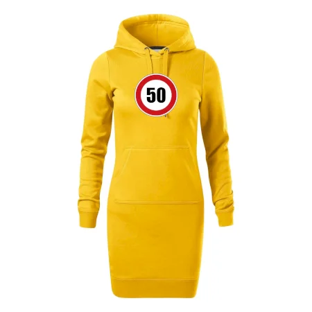Dopravní značka - omezení rychlosti 50
