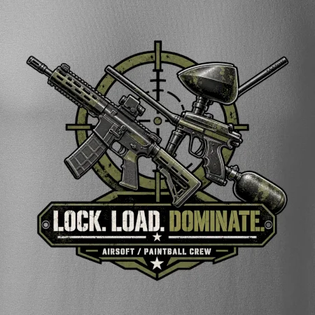Taktická výzva lock load dominate airsoft