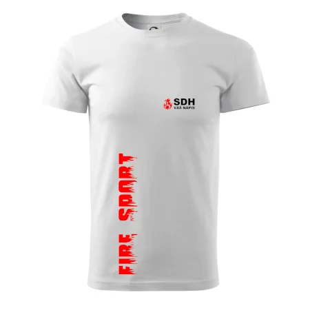 SDH nápis (oheň, firesport, název sboru - vlastní nápis)