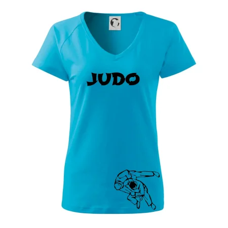 Judo nápis + postavy