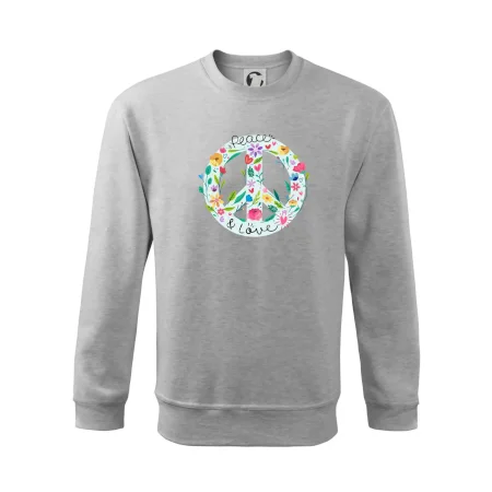 Peace and love symbol