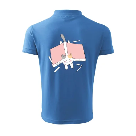 Učení na státnice kočka