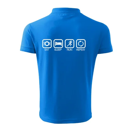 Eat sleep run repeat v řadě