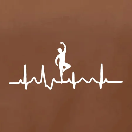 EKG tanečník muž