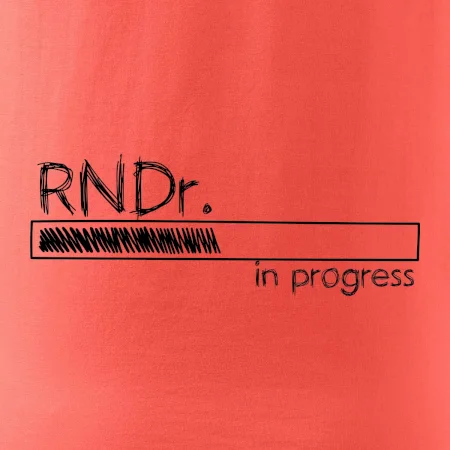 In progress titul RNDr. doktor / doktorka přírodních věd