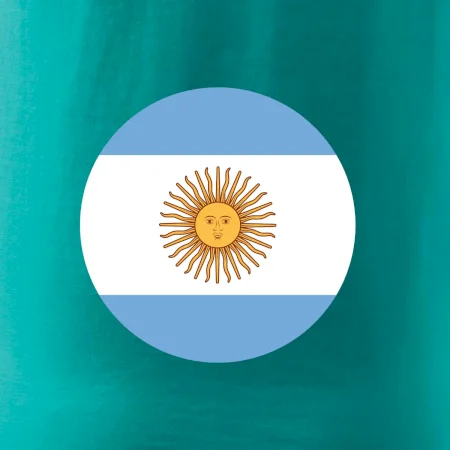 Argentina vlajka kulatá