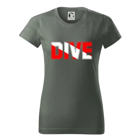 Dive nápis vlajka
