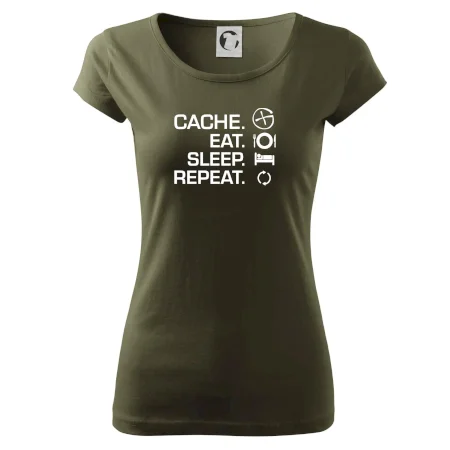 Eat sleep repeat Cache