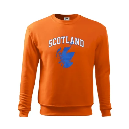 Scotland nápis s mapou