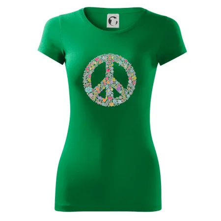 Peace symbol lístečky