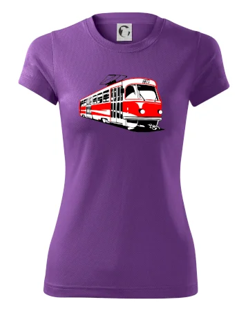 Tramvaj T3R barevná